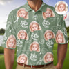 Custom Photo Best Dad By Par Golf Pattern Gift For Father, Mother CH07 911464