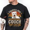 Personalized Professional Couch Tester Dark Shirt Gift For Dog Lovers HO82 902442