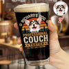 Personalized Professional Couch Tester Beer Glass Gift For Dog Lovers HO82 902446