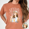 Custom Photo Senior Class Of 2027 Vintage Comfort Shirt, Personalized Graduation Gift LM32 669651