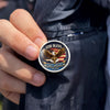 Custom Name 250th Anniversary God Bless America Christian Eagle Lapel Pin LM32 899685