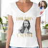 Custom Photo Look Who's A Senior Bright Shirt - Back To School Gift CH07 180312