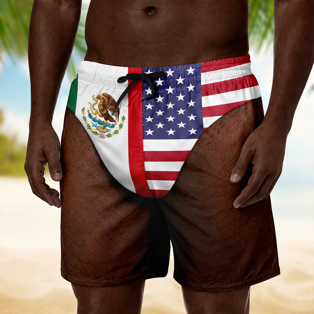 Custom Funny Patriotic Country Flag - Chill Beach Short, Summer Vibes LM32 669461
