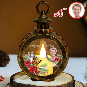Custom Photo I Am Always With You Memorial Candlelight Lantern Ornament HO82 894974