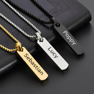 Custom Cat Eyes Photo Long Necklace For Cat Lover TH10 892859