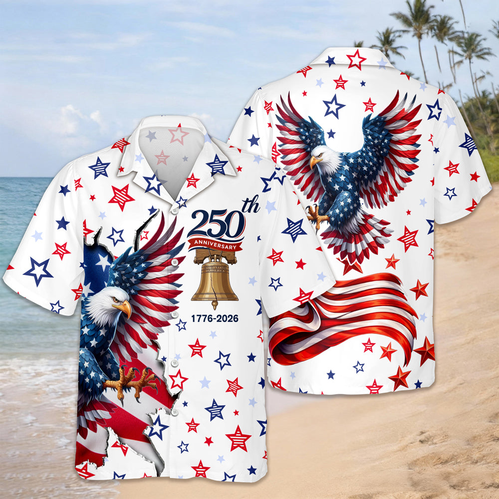 Personalized American 250th Anniversary Hawaiian Shirt CH07 911156