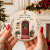 Personalized Welcome Home Ceramic Ornament, Housewarming Christmas Keepsake LM32 669705