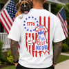 Personalized Happy 4th Of July To The Best Dog Dad Back Comfort Shirt LM32 669221
