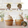 Custom Photo Look Who's Getting Married Cupcake Topper - Bachelorette Gift LM32 669607