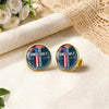 Custom Family Name Blessing God Country Cross USA 250 Years of Blessing 1776–2026 Lapel Pin LM32 899681
