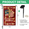 Custom Family Name Blessings America One Nation Under God LED Garden Flag LM32 895779