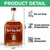 Custom Photo To The World's Best Dog Dad Whiskey Bottle TH10 894017