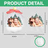 Custom Couple Photo 3D Ball Ornament For Christmas TH10 896083