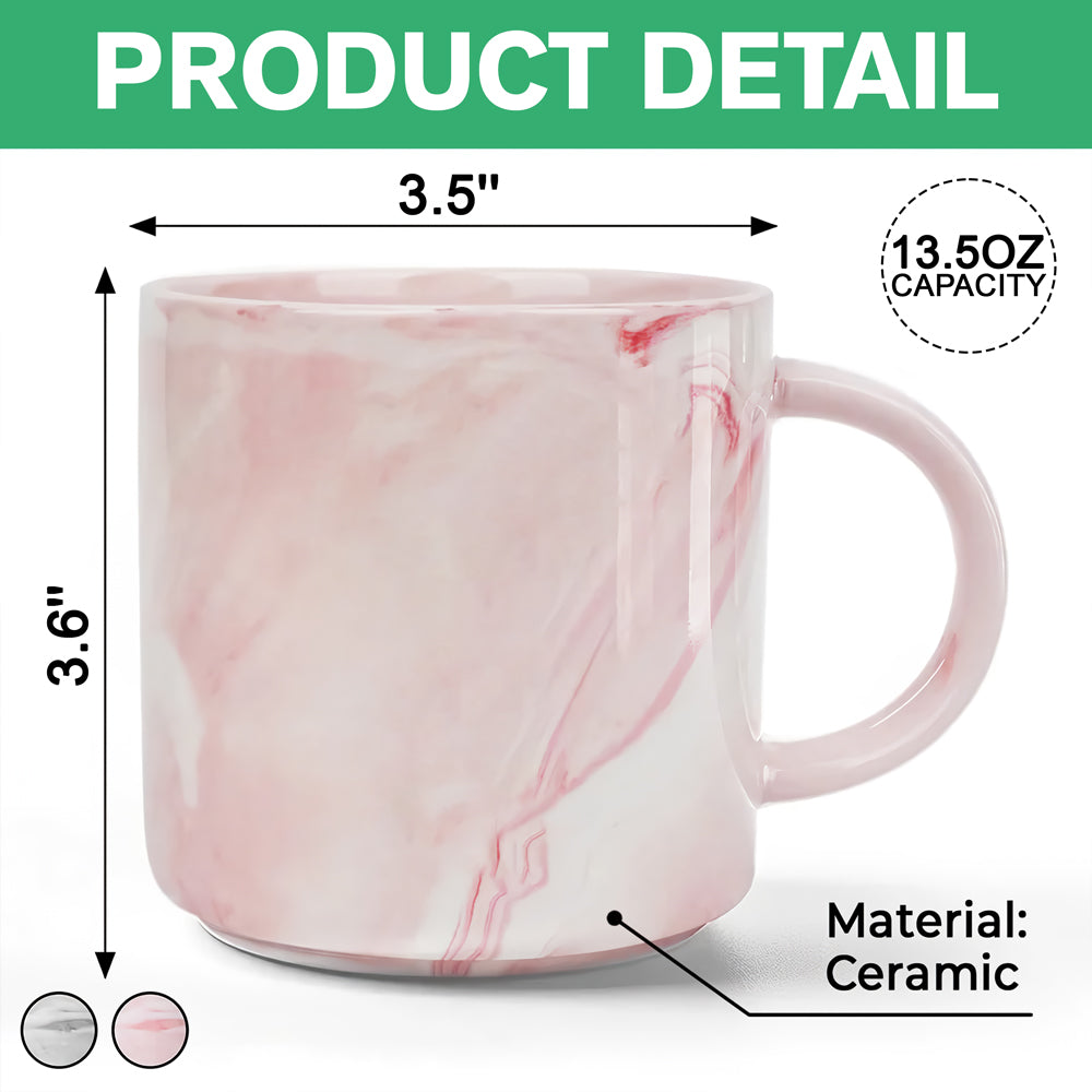 Custom Photo And Name Me Dog Cat Personalized Marble Mug HA75 897602