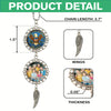 Custom Family Photo 250 Years Of Freedom Hanging Ornament With Charm LM32 897807