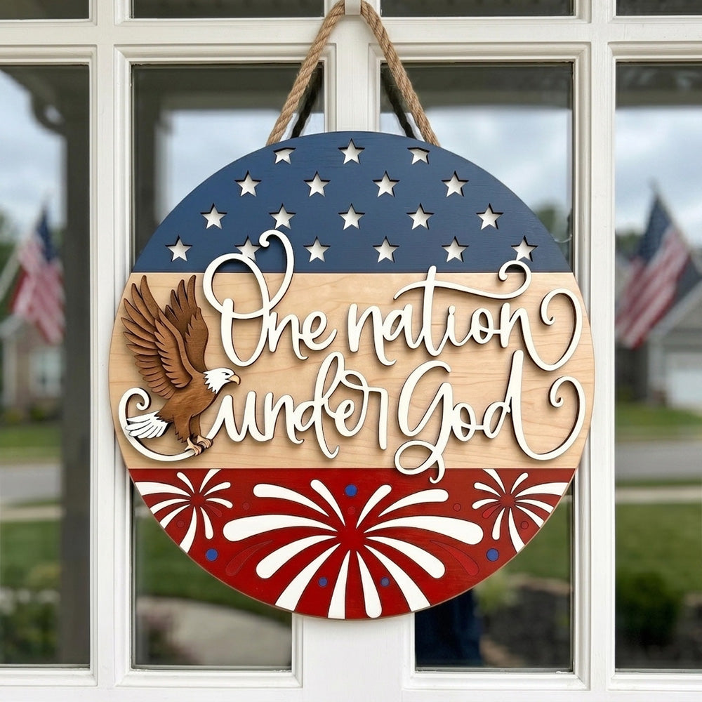USA 250th Anniversary Semiquincentennial 1776-2026 Layer Wood Sign HO82 902820