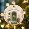 Personalized Welcome Home Ceramic Ornament, Housewarming Christmas Keepsake LM32 669705