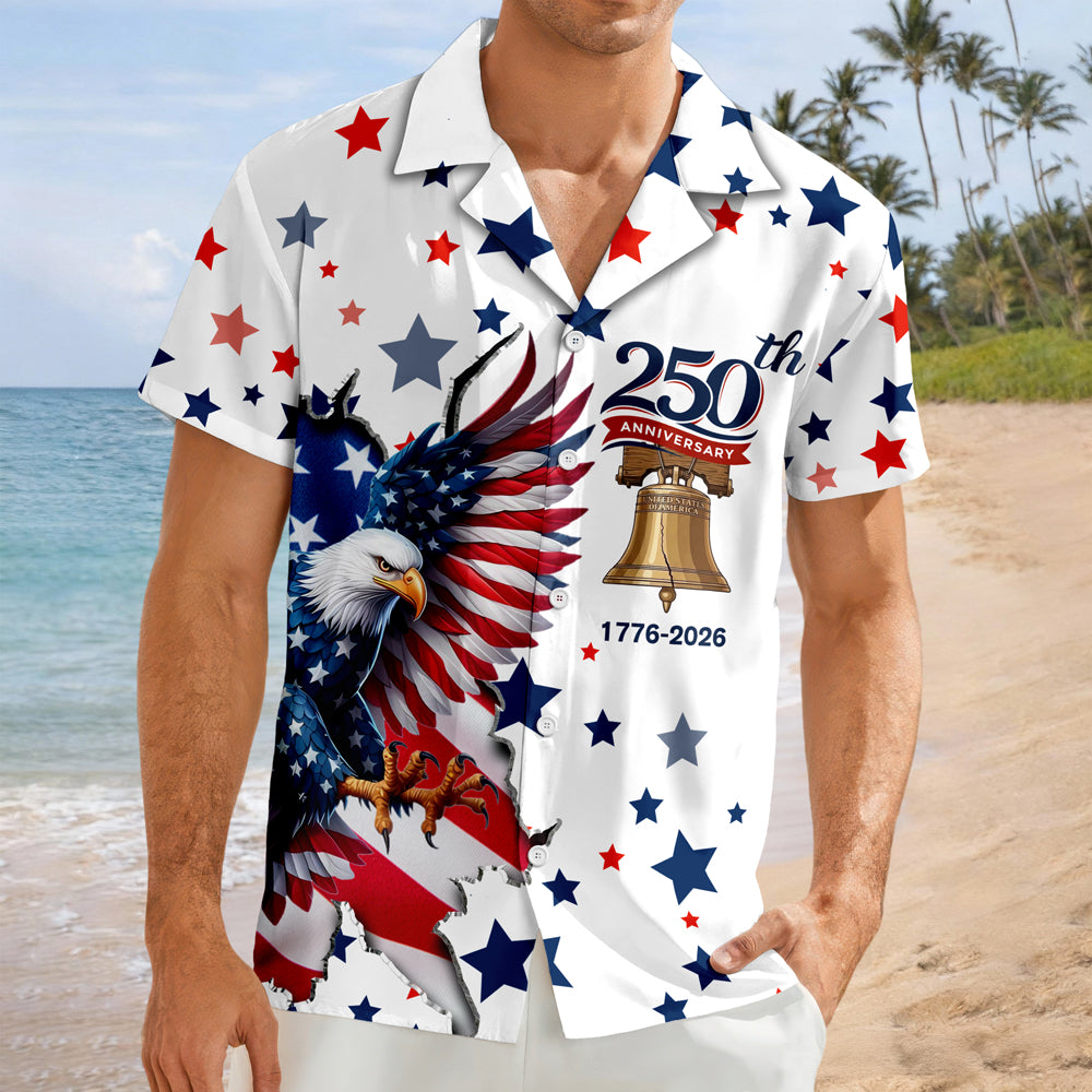 Personalized American 250th Anniversary Hawaiian Shirt CH07 911156