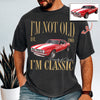 Custom Car Photo I'm Not Old I'm Classic Comfort Shirt - Personalized Birthday Gift For Dad Mom, Grandpa Grandma & Family HO82 903290