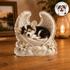 Custom Photo Angel Wings Memorial Sympathy Acrylic Block Plaque Gifts For Dogs, Cats Lover HO82 903288