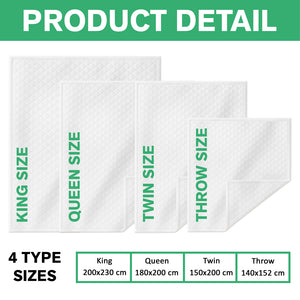 Custom Photo Name Dog Cat Christmas Pattern Quilt Blanket For Pet Lovers LM32 897151