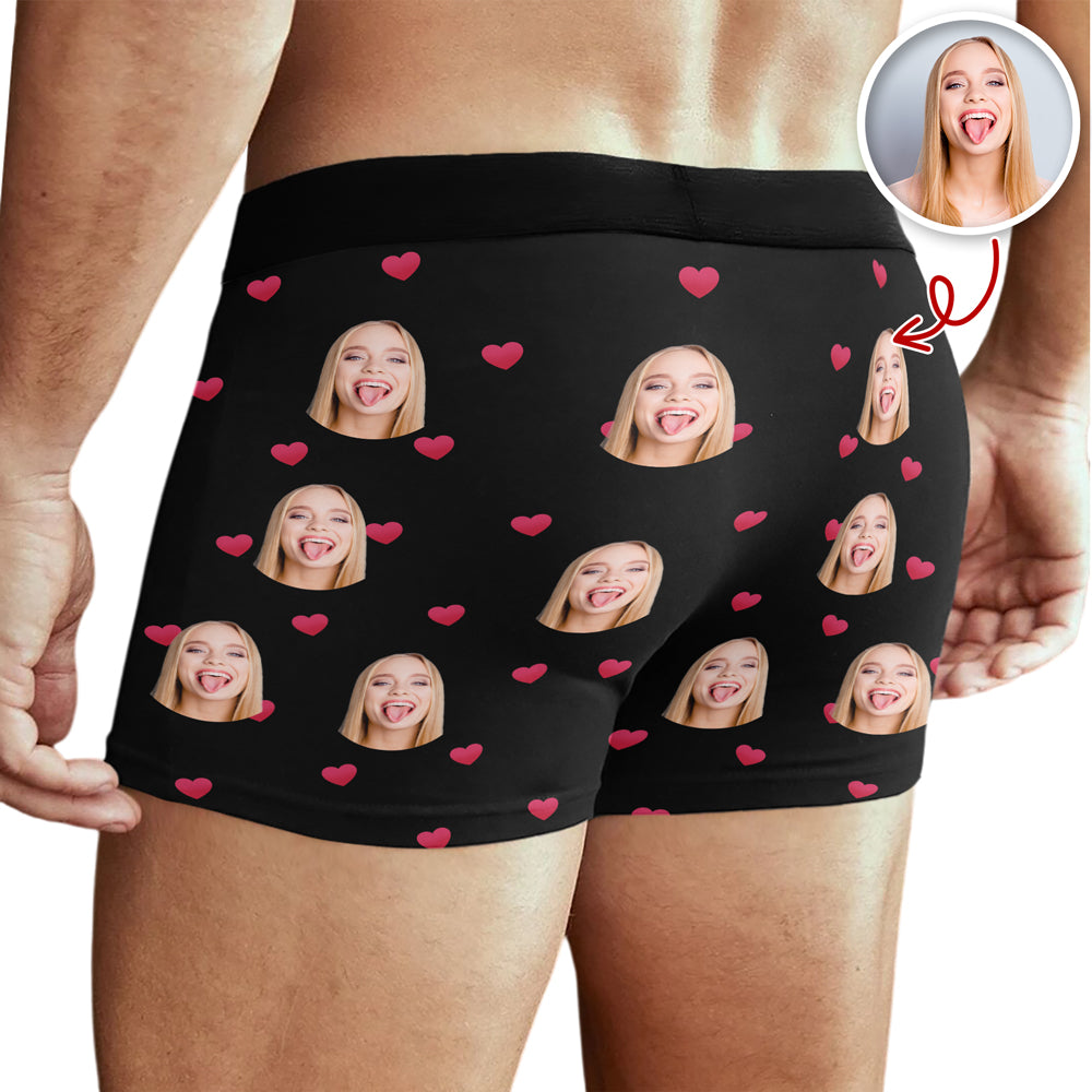 I Sucked It So It's Mine - Personalized Photo Men's Boxer Briefs Gift For Husband, Boyfriends HO82 900844