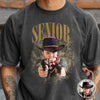 Custom Photo Senior Class Of 2027 Vintage Comfort Shirt, Personalized Graduation Gift LM32 669651