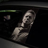 Horror Slasher Car Window Decal, Scary Halloween B Pillar Sticker LM32 670051
