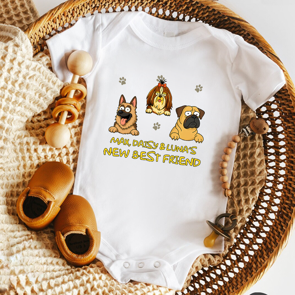 Baby New Best Friends Personalized Baby Onesie HA75 892198