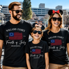 Custom Family Name 4th of July American Flag Matching Shirt LM32 669049