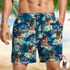 Custom Dog Photo Tropical Vacation Aloha Beach Short Gift For Dog Lover HO82 902632