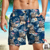 Custom Cat Photo Tropical Vacation Aloha Beach Short HO82 902458