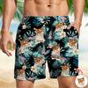 Custom Cat Photo Tropical Vacation Aloha Beach Short Gift For Cat Lover HO82 902646