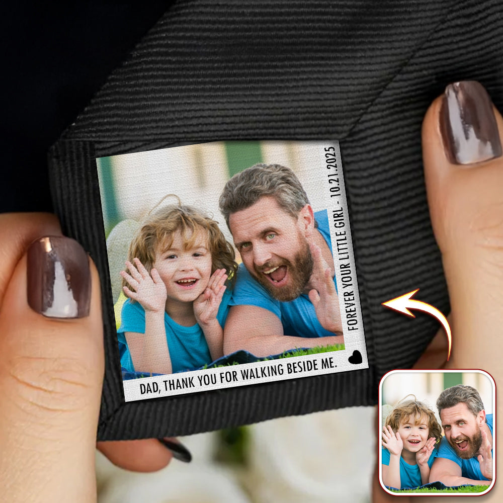 Custom Photo Father of The Bride, The Groom Tie Patch For Men HA75 897890