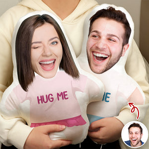 Custom Face Humanoid Custom Shaped Pillow Boyfriend Girlfriend Couple Gift HA75 898180