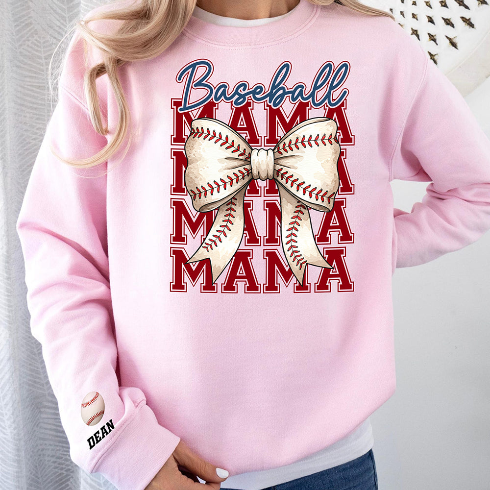 Baseball Mama Mama Mama Coquette Game Day Sweatshirt Personalized Gift For Mother's Day HO82 893626