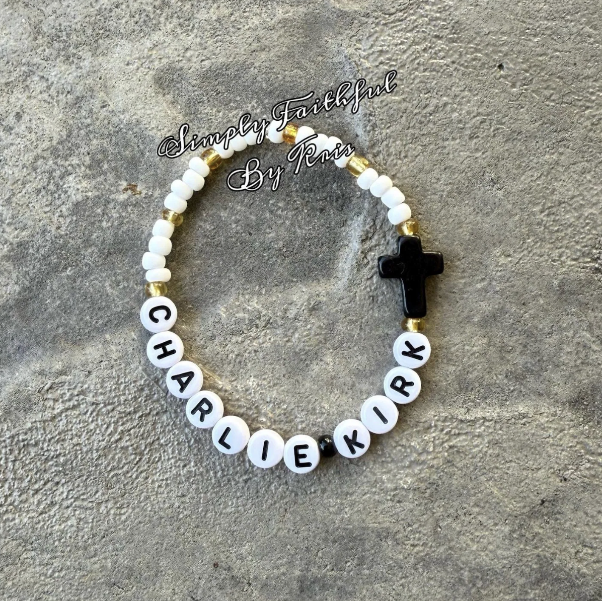 Charlie Kirk Turning Point Freedom Bracelets LM32 65773