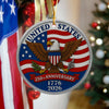 1776 -2026 American 250th Anniversary Eagle Ceramic Ornament CH07 896628