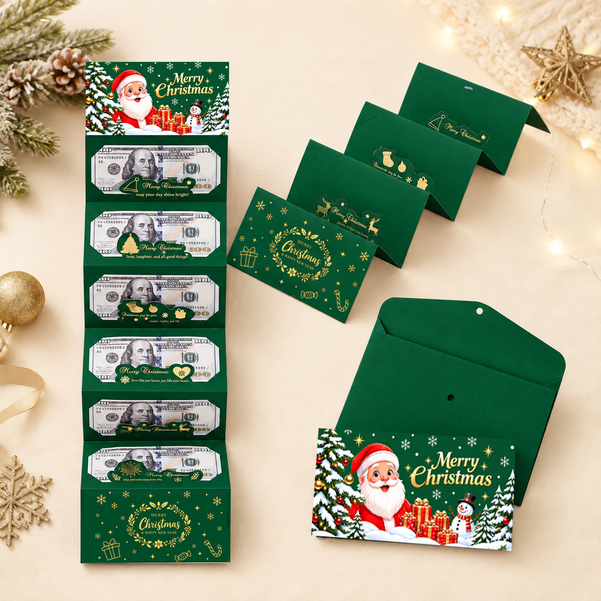Christmas Money Gift Envelope, Surprise Gift Christmas Money Holder HO82 903584
