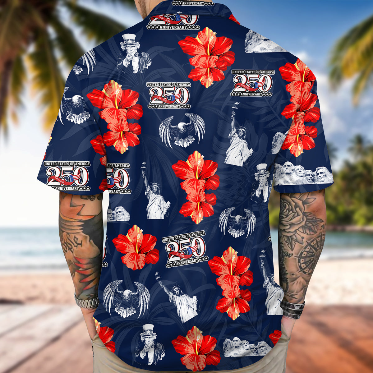 Personalized 250 Anniversary 1776-2026 Hawaii Shirt TH10 898867