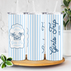 Custom Name Beach Icon Skinny Tumbler - Personalized Summer Party Cup HO82 902992