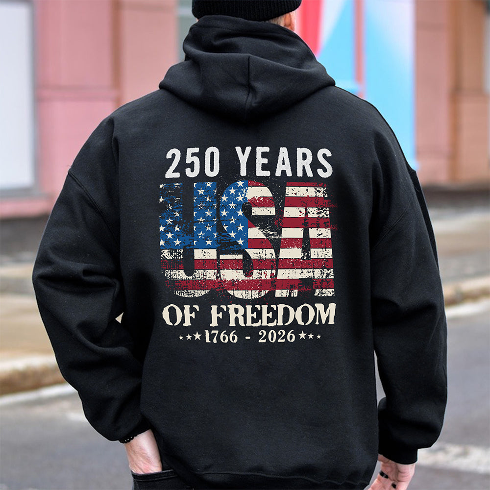 250 Years USA Of Freedom Backside Shirt TH10 896301