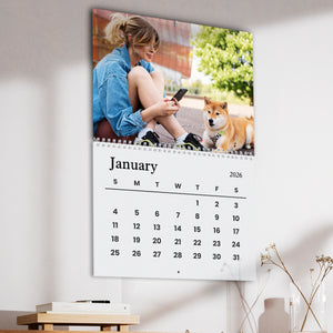 Custom Dog Photo Wall Calendar TH10 896697