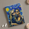 Custom Friend Portrait Van Gogh Art Style Building Brick Block For Bestie TH10 170403