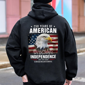 We The People 250 Years Of America Freedom Backside Shirt LM32 895219