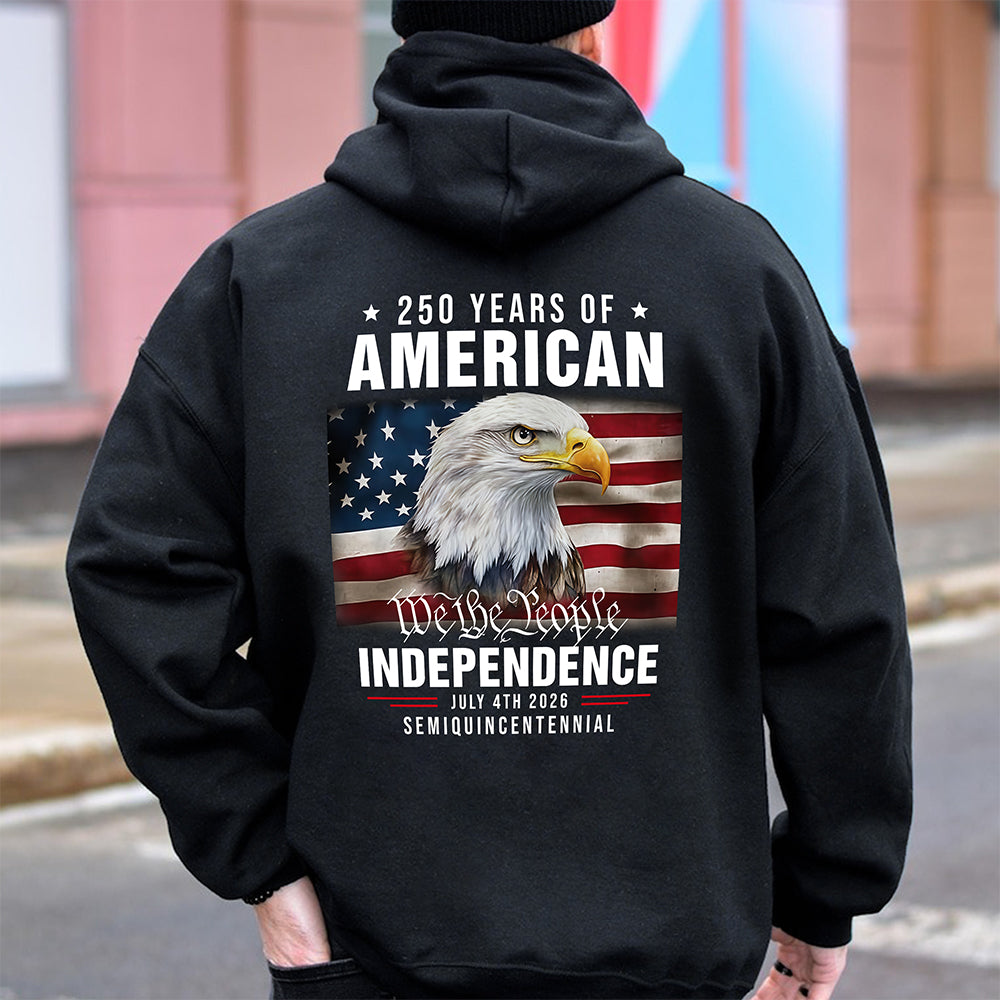 We The People 250 Years Of America Freedom Backside Shirt LM32 895219