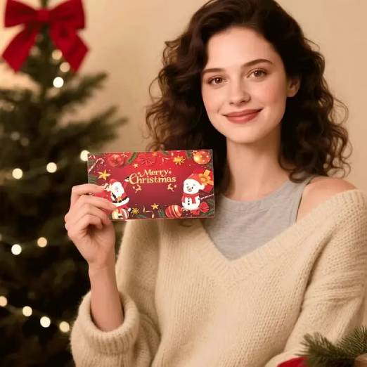 Christmas Cash Gift Envelope, Surprise Gift Christmas Money Holder HO82 903508