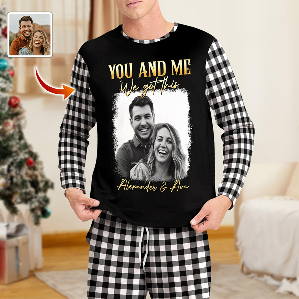 You & Me We Got This Custom Couple Photo Sleepwear Gift For Husband Wife CH07 899058