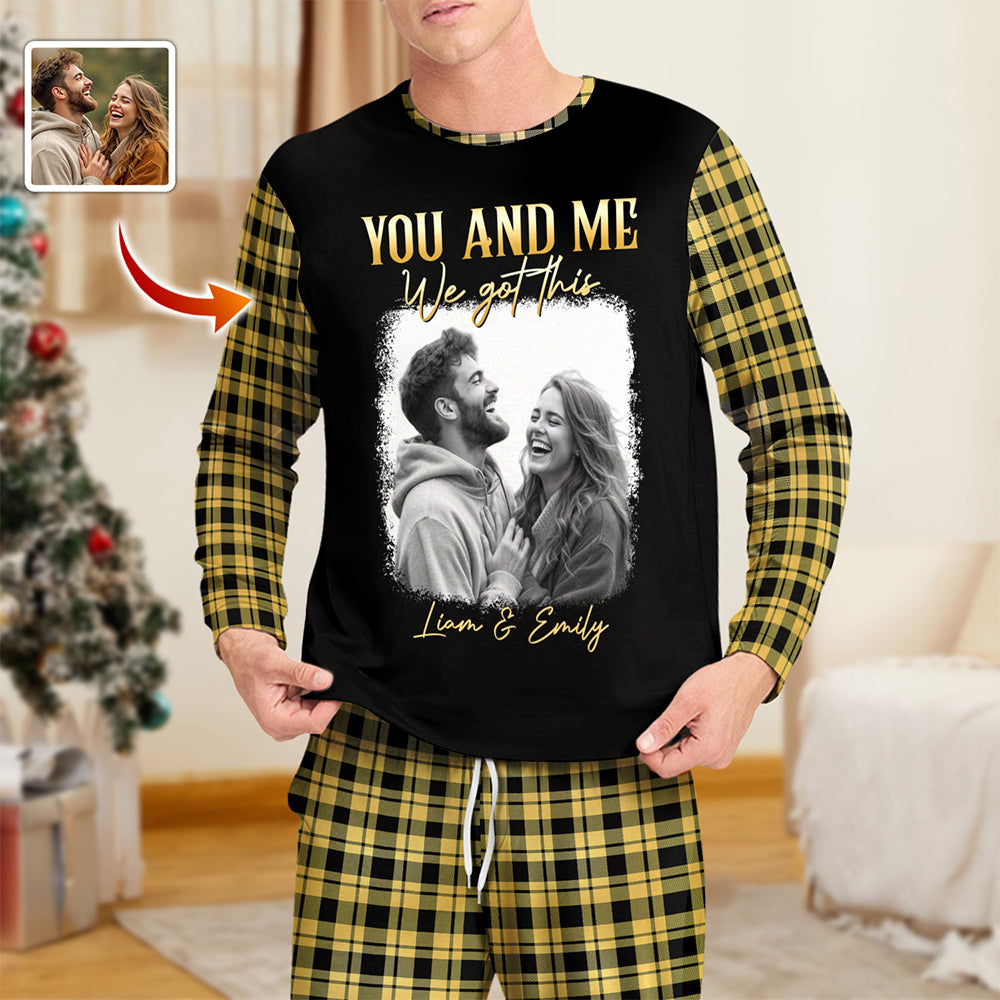 You & Me We Got This Custom Couple Photo Sleepwear Gift For Husband Wife CH07 899058