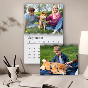 Custom Dog Photo Wall Calendar TH10 896697